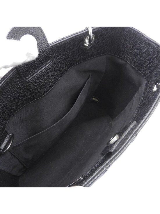 Chanel Caviar Pst Chain Tote Bag